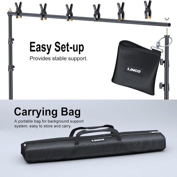 NWT🖤🔥Backdrop Stand Kit - Picture 8 of 8